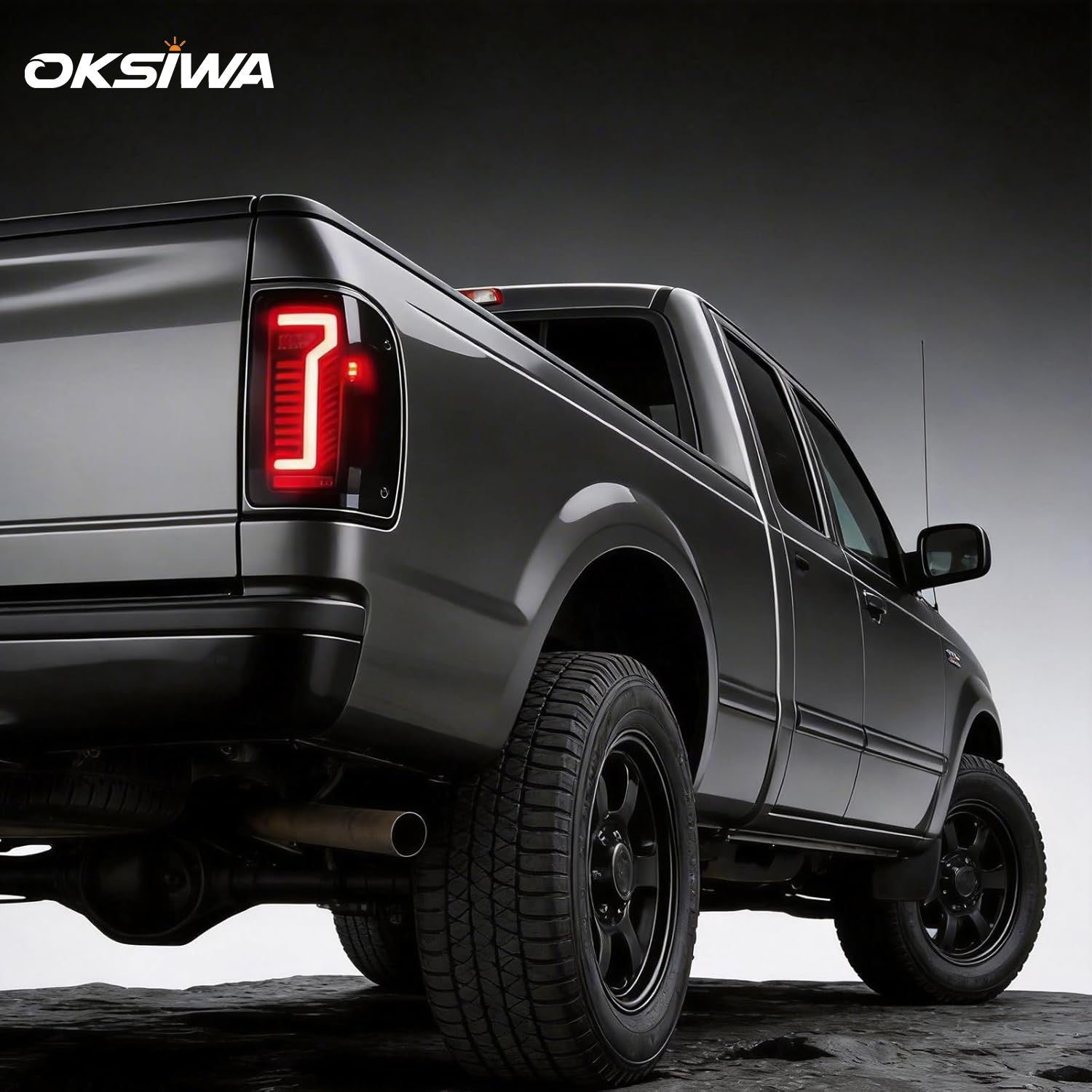 Animated Sequential LED Tail Lights Smoked for 2001-2011 Ford Ranger Plug & Play