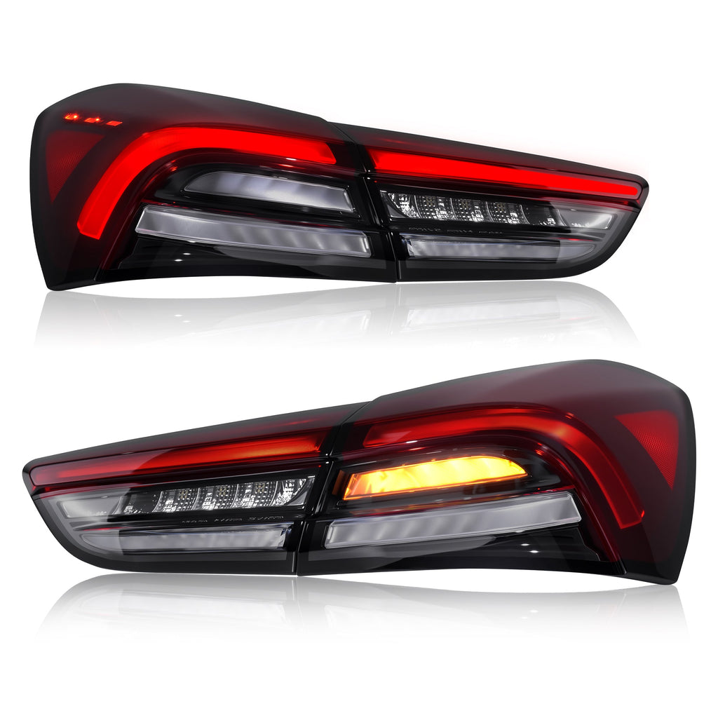LED Tail Lights with Integrated Rear Fog Light for 2018-2022 Maserati Ghibli Waterproof Plug & Play 1 Pair