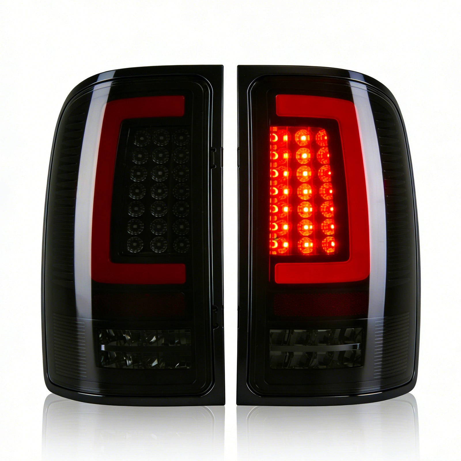 LED Tail Lights for 2007-2013 GMC Sierra 1500/2500HD/3500HD Waterproof Plug & Play