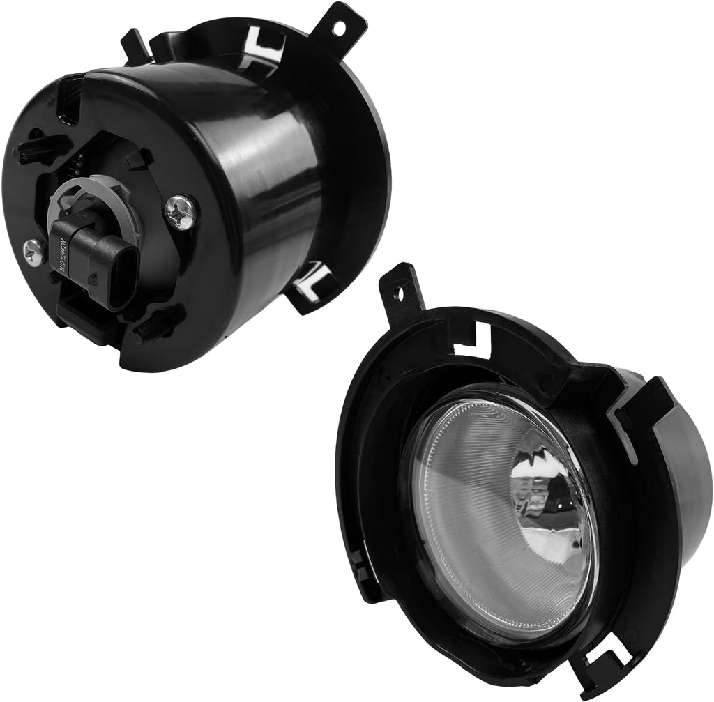 OKSIWA Fog Light Assembly Fit For Dodge Durango 2011 2012 2013 Front Bumper Driving Fog Lamps with H10 12V 42W Halogen Bulbs