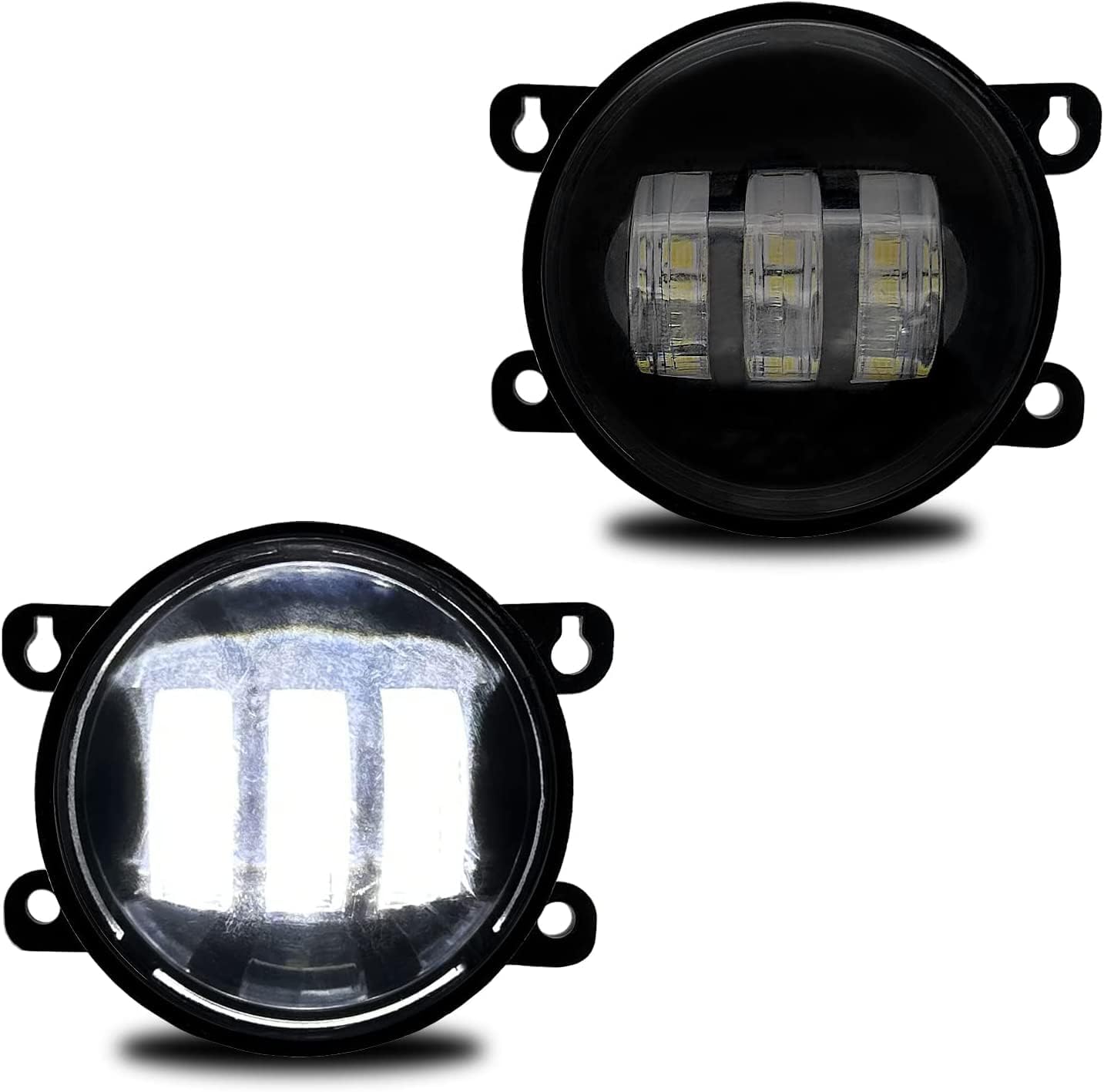 OKSIWA LED Fog Lights Assembly Fit For 2011-2015 Ford Explorer Acura Honda 5 500 S-Type X-Type XK LS Ford Freestyle Ranger Focus Suzuki front bumper lights