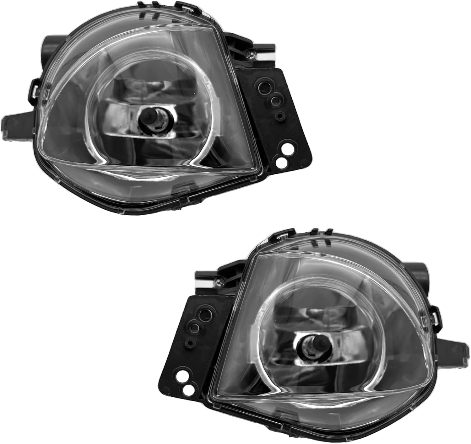 OKSIWA Fog Lights Assemblies Compatible With 2006 2007 2008 BMW E90 3 Series 323i/325i/325xi/330i/330xi/335i/335xi/328i/328xi Front Bumper Fog Lights halogen