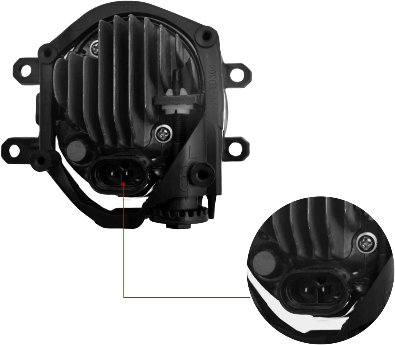 OKSIWA LED Fog Lights Compatible With 2014-2016 Toyota Corolla S/SE with Wiring Harness & Switch, Front Bumper Lamp