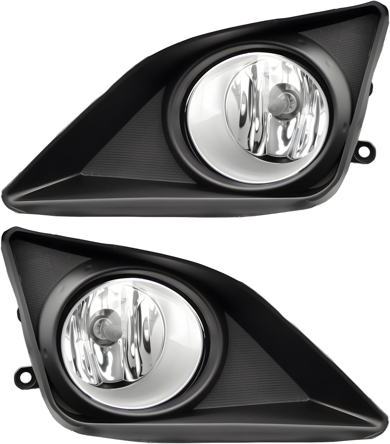 OKSIWA Fog Lights Compatible with 2008-2010 Toyota Corolla Bumper Driving Fog Lamps Assemblies with Switch and Wiring Harness