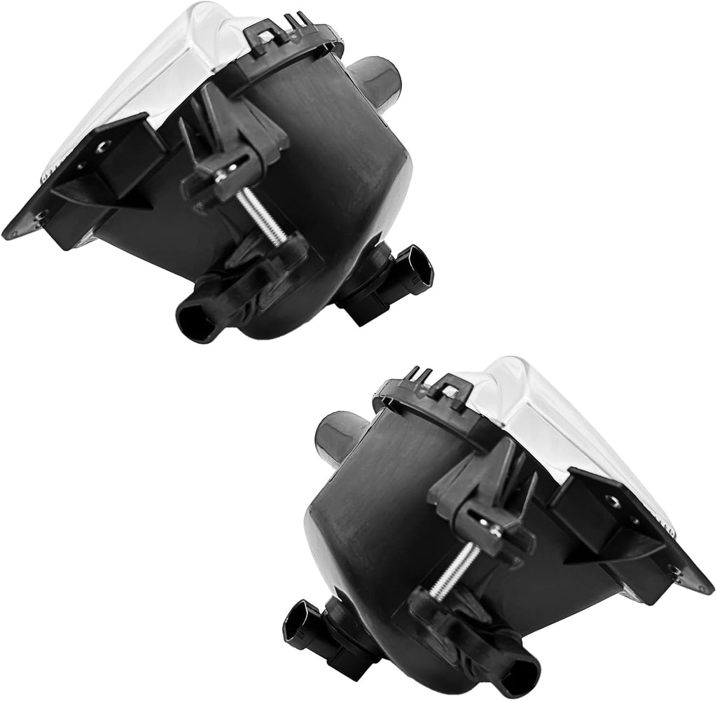 OKSIWA Fog Lights Assemblies Compatible With 2006 2007 2008 BMW E90 3 Series 323i/325i/325xi/330i/330xi/335i/335xi/328i/328xi Front Bumper Fog Lights halogen