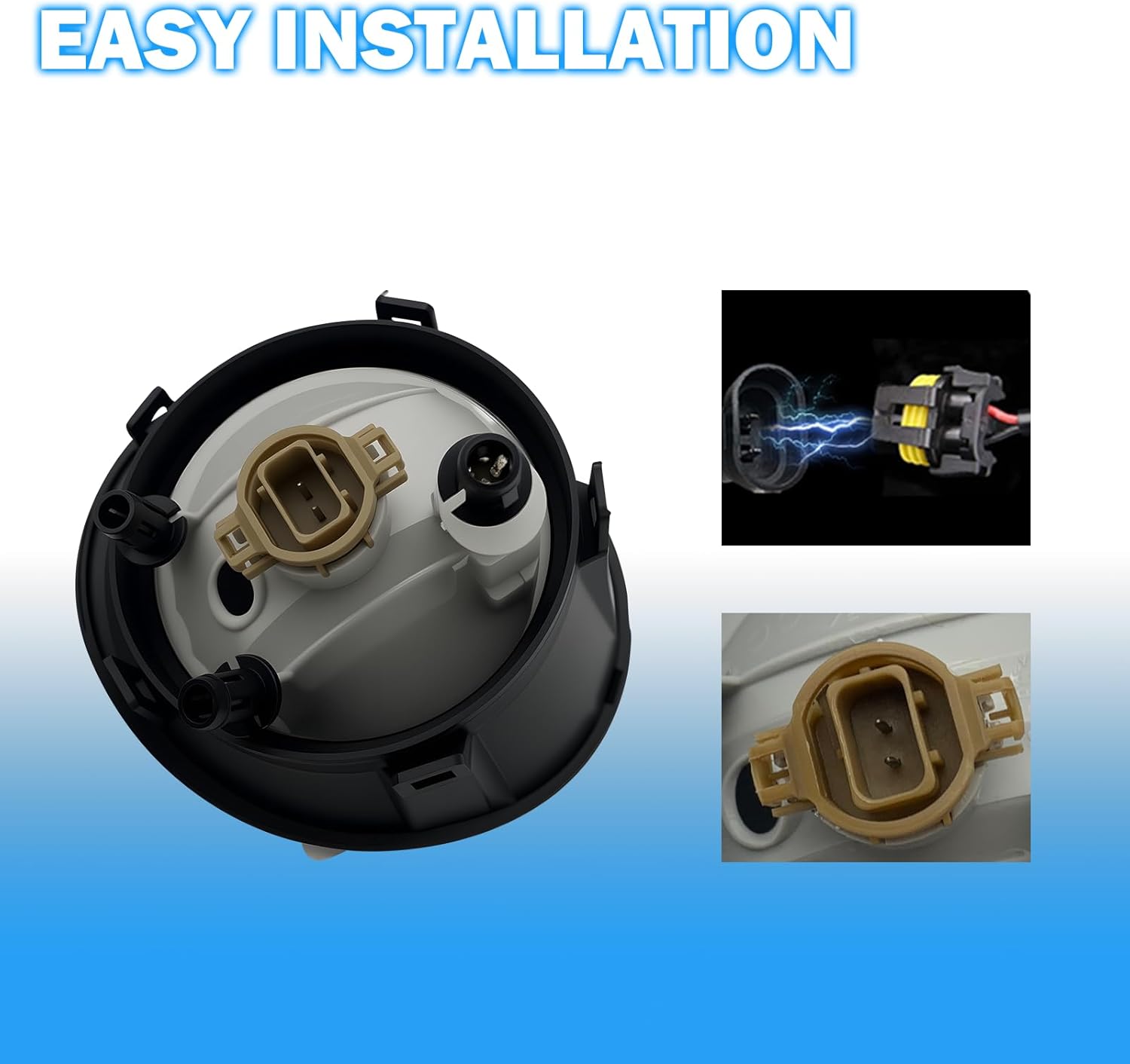 DOT Compliant Halogen Fog Lights for 2010-2013 Chevy Camaro Plug & Play