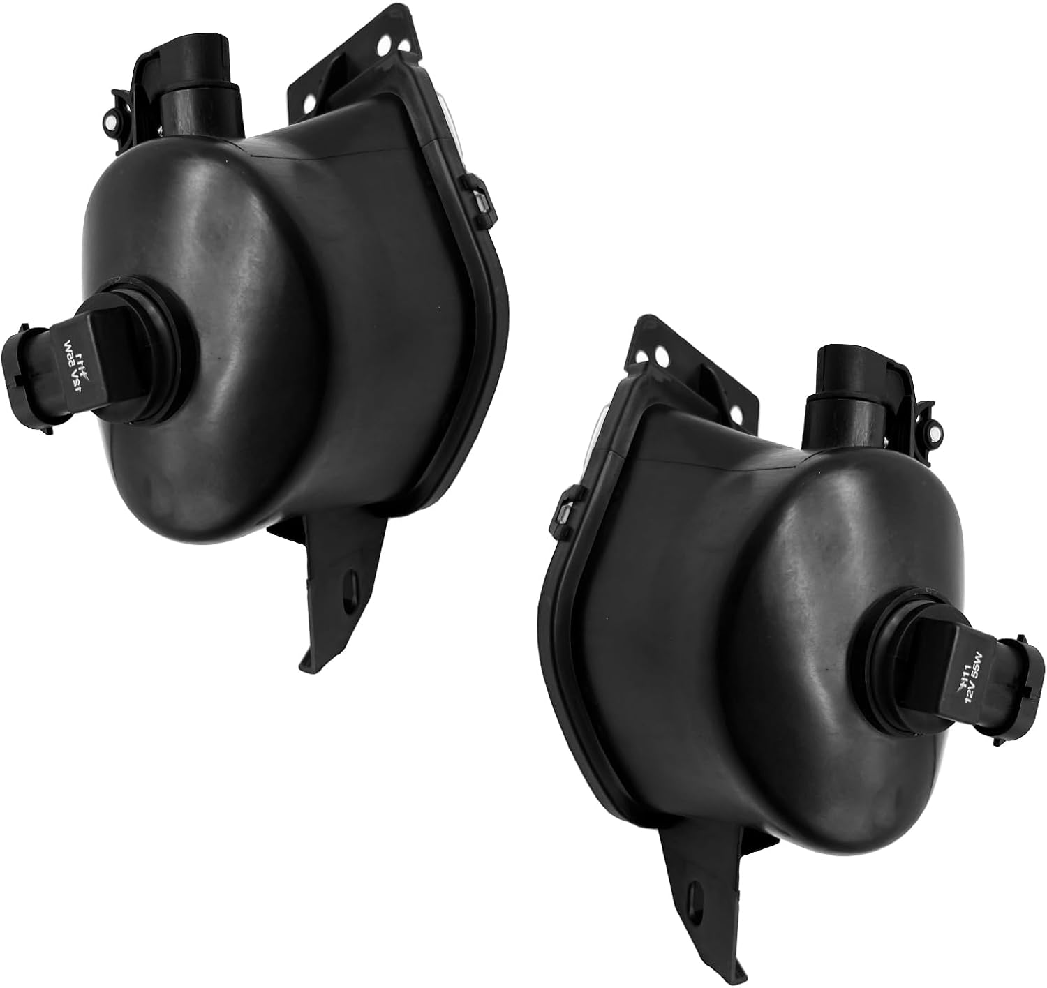 OKSIWA Fog Lights Assemblies Compatible With 2006 2007 2008 BMW E90 3 Series 323i/325i/325xi/330i/330xi/335i/335xi/328i/328xi Front Bumper Fog Lights halogen