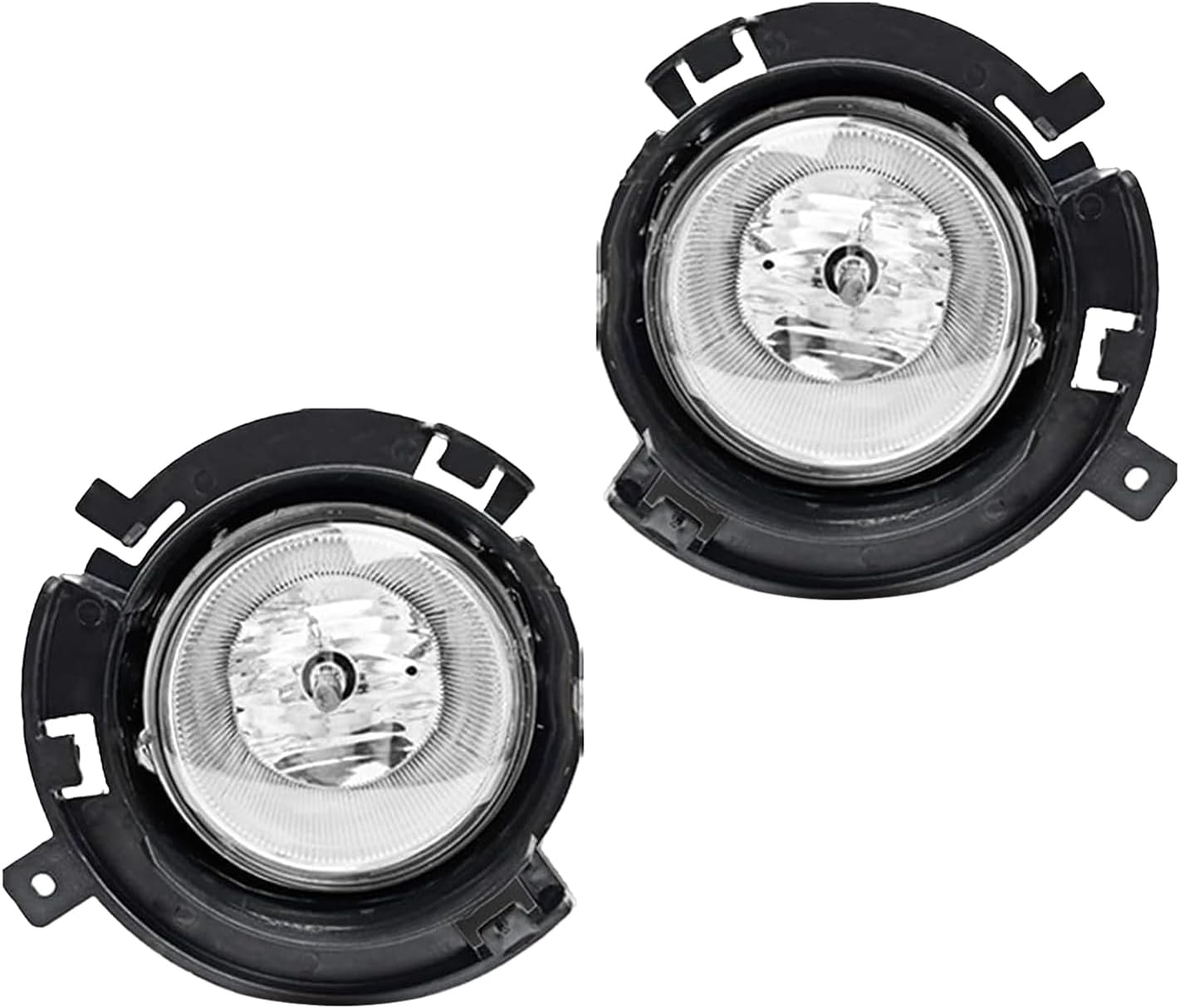 OKSIWA Fog Light Assembly Fit For Dodge Durango 2011 2012 2013 Front Bumper Driving Fog Lamps with H10 12V 42W Halogen Bulbs