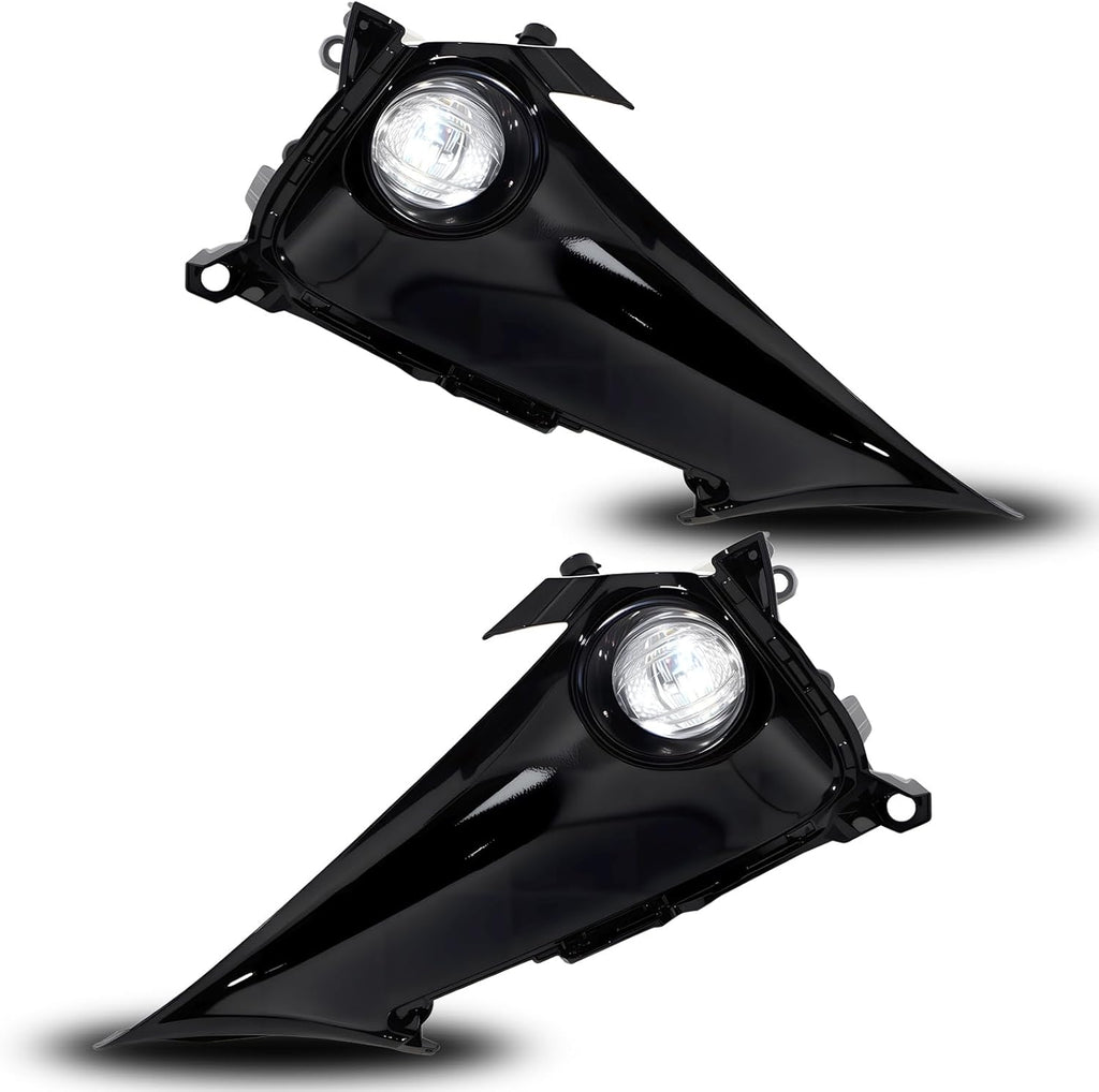 OKSIWA Led Fog Lights Compatible with 2019-2022 Corolla Hatchback Front Bumper Fog Lamp with DRL
