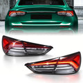Sequential LED Tail Lights with Rear Fog Light for 2017-2022 Maserati Quattroporte Waterproof Plug & Play  1 Pair