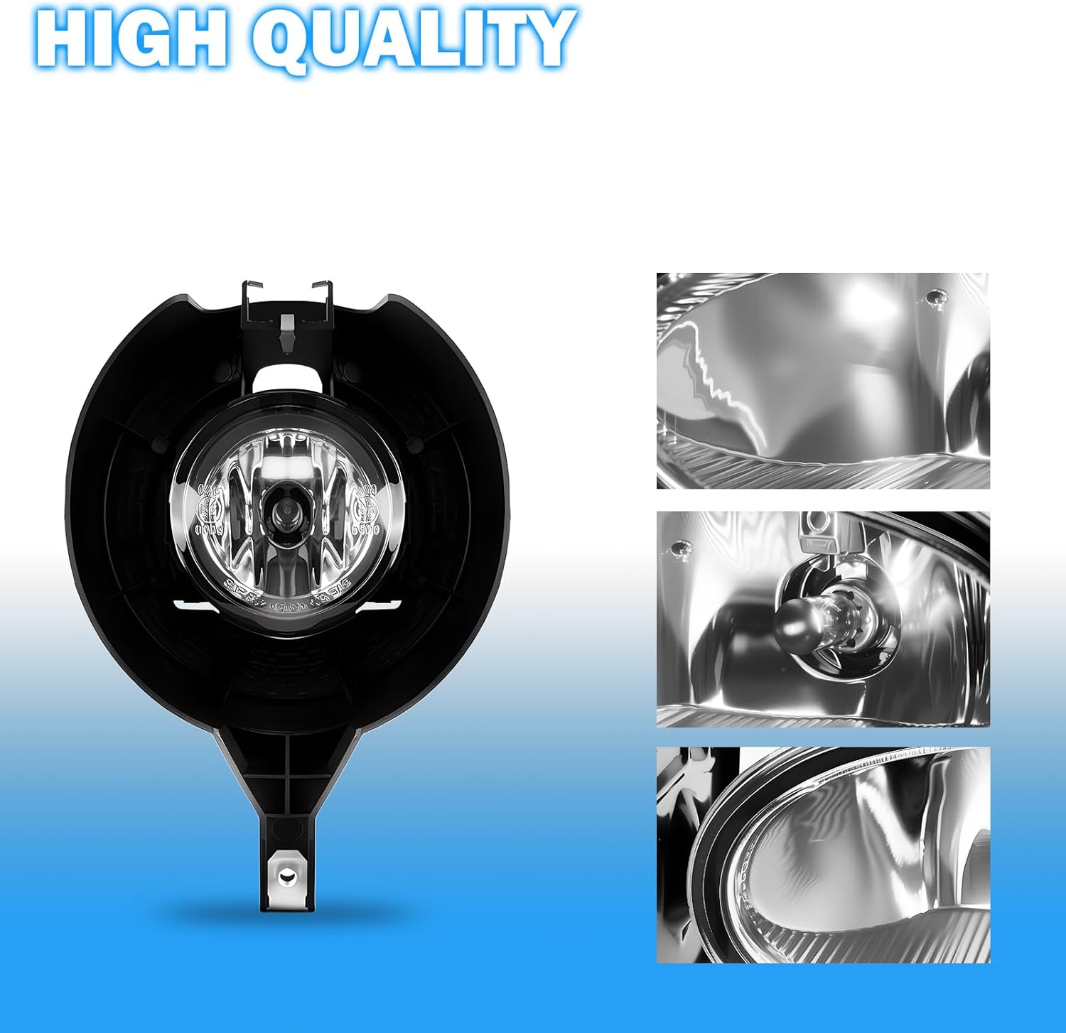 OKSIWA Fog Lights Assemblies Compatible With 2017 2018 2019 2020 2021 2022 Nissan FRONTIER SL Front Bumper Fog Lights