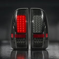 OKSIWA Smoked Full Led Tail Lights Compatible with 2008-2016 Ford F250 F350 F450 Turn Signal,Brake Light,Reverse Light Rear Light Assembly Replacement