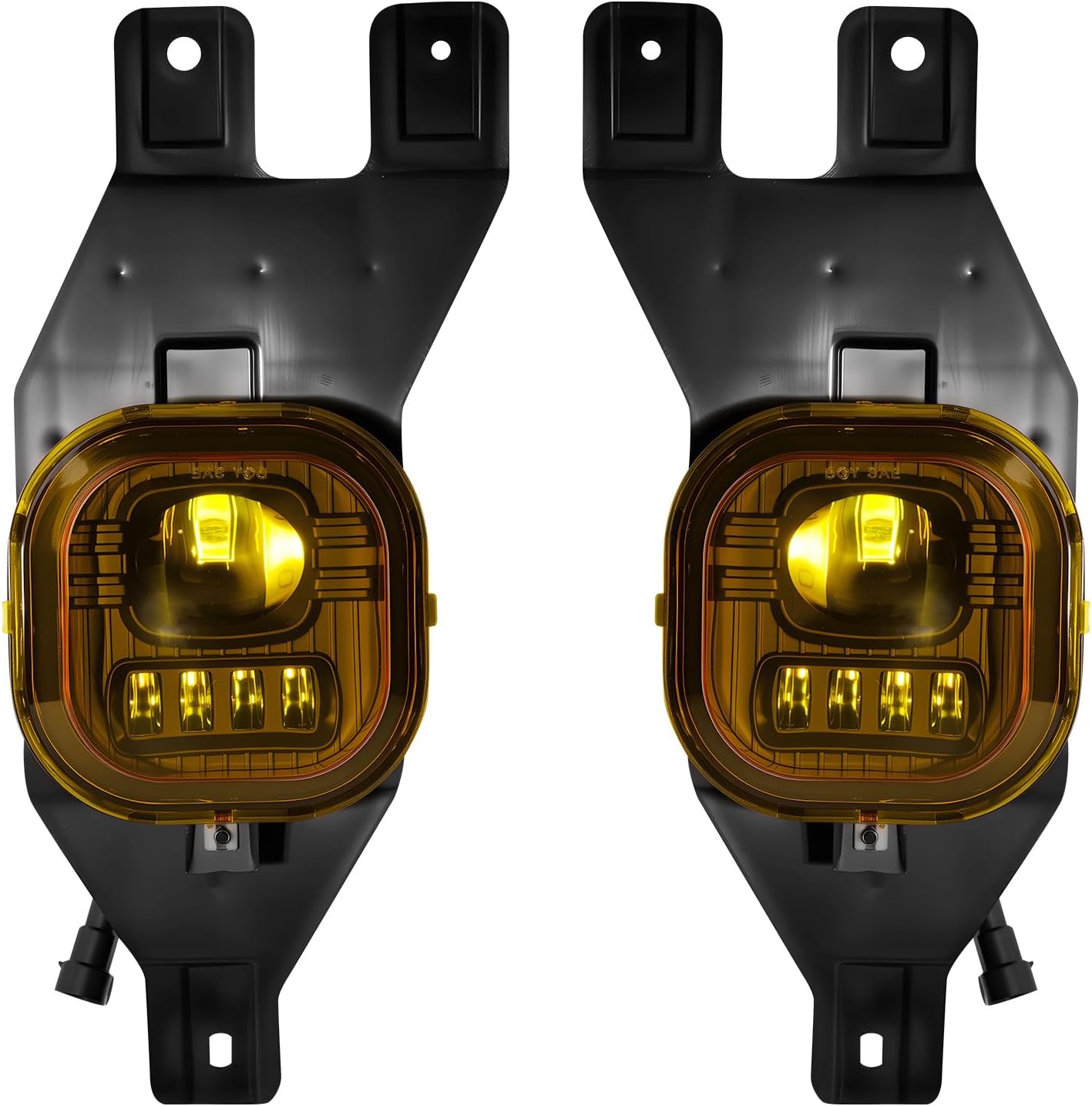 OKSIWA LED Fog Lights Fit For 2001 2002 2003 2004 Ford F-250/ F-350/ F-450/ F-550 Super Duty/2001 2002 2003 2004 Ford Excursion, A Pair Of Fog Lamps