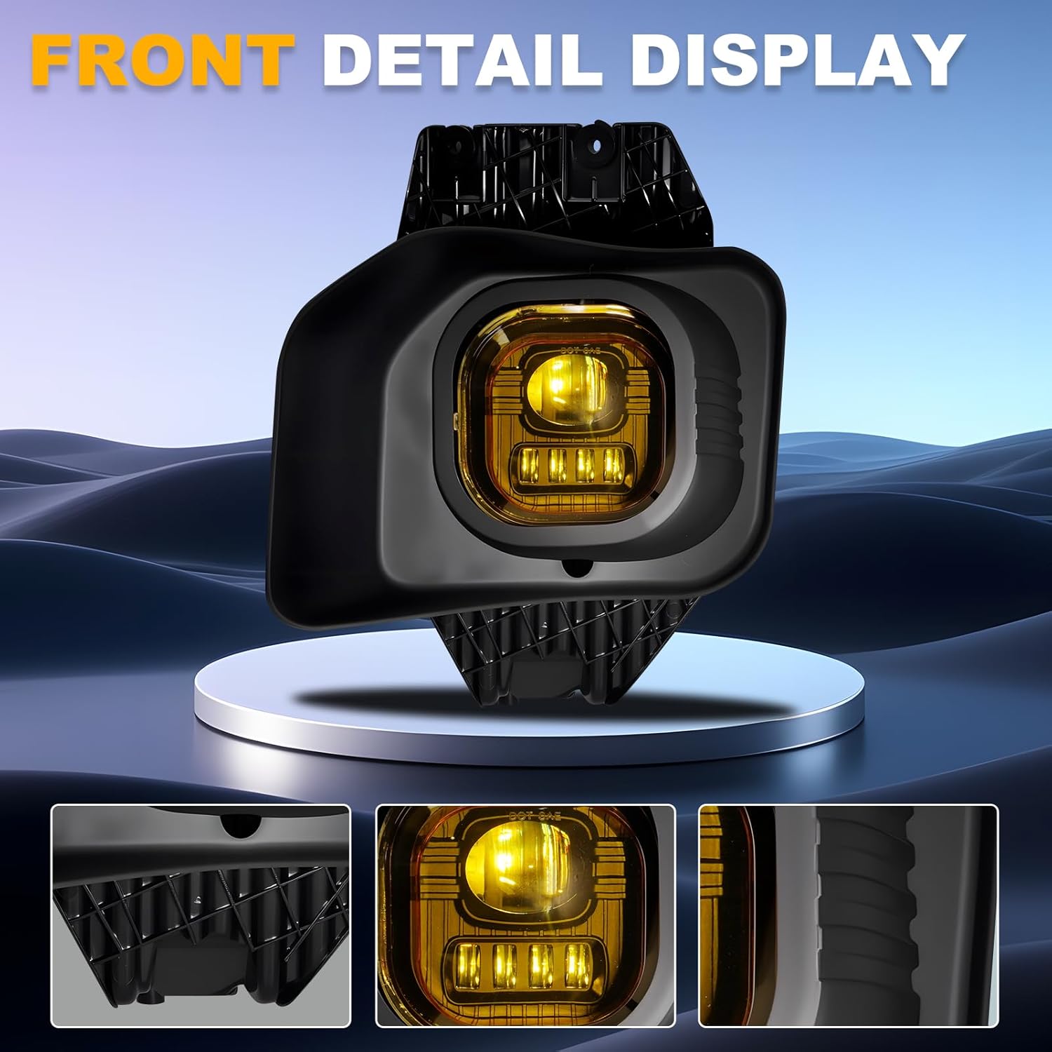 OKSIWA LED Fog Lights for 2011 2012 2013 2014 2015 2016 Ford F250 F350 F450 Super Duty Driving Lamps LED Assembly Set L&R Side