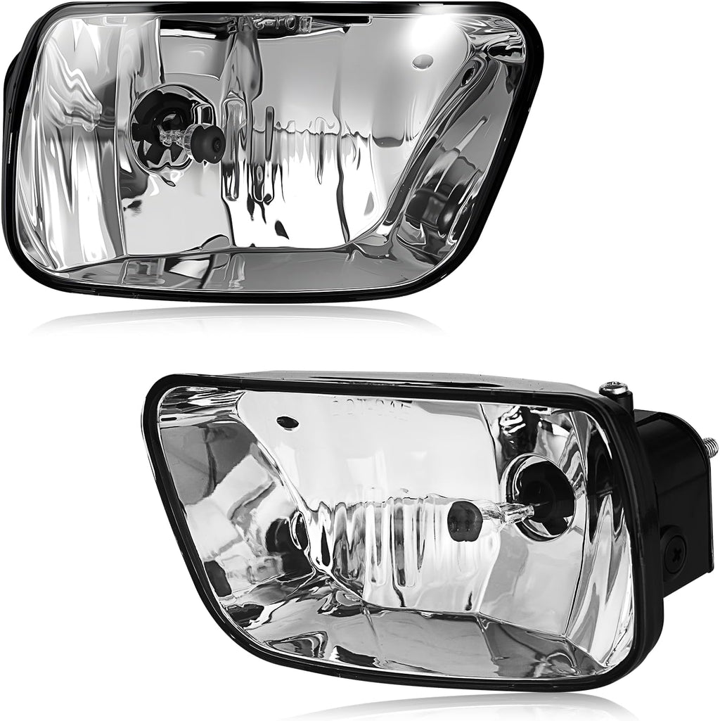 OKSIWA Fog Lights Assembly Compatible With 2002-2009 Trailblazer/2003-2008 Ascender Front Bumper Lights Driving Fog Lamps Left Driver and Right Passenger Side