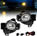 OKSIWA Fog Lights Compatible With 2010 2011 2012 Altima 4DR Sedan Fog Lights Front Bumper Lamps with Halogen Bulb Harness and Switch Left Driver and Right Passenger Side
