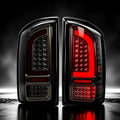 Smoked LED Tail Lights for 2007-2008 Dodge Ram 1500 & 2007-2009 Ram 2500 3500 Plug & Play