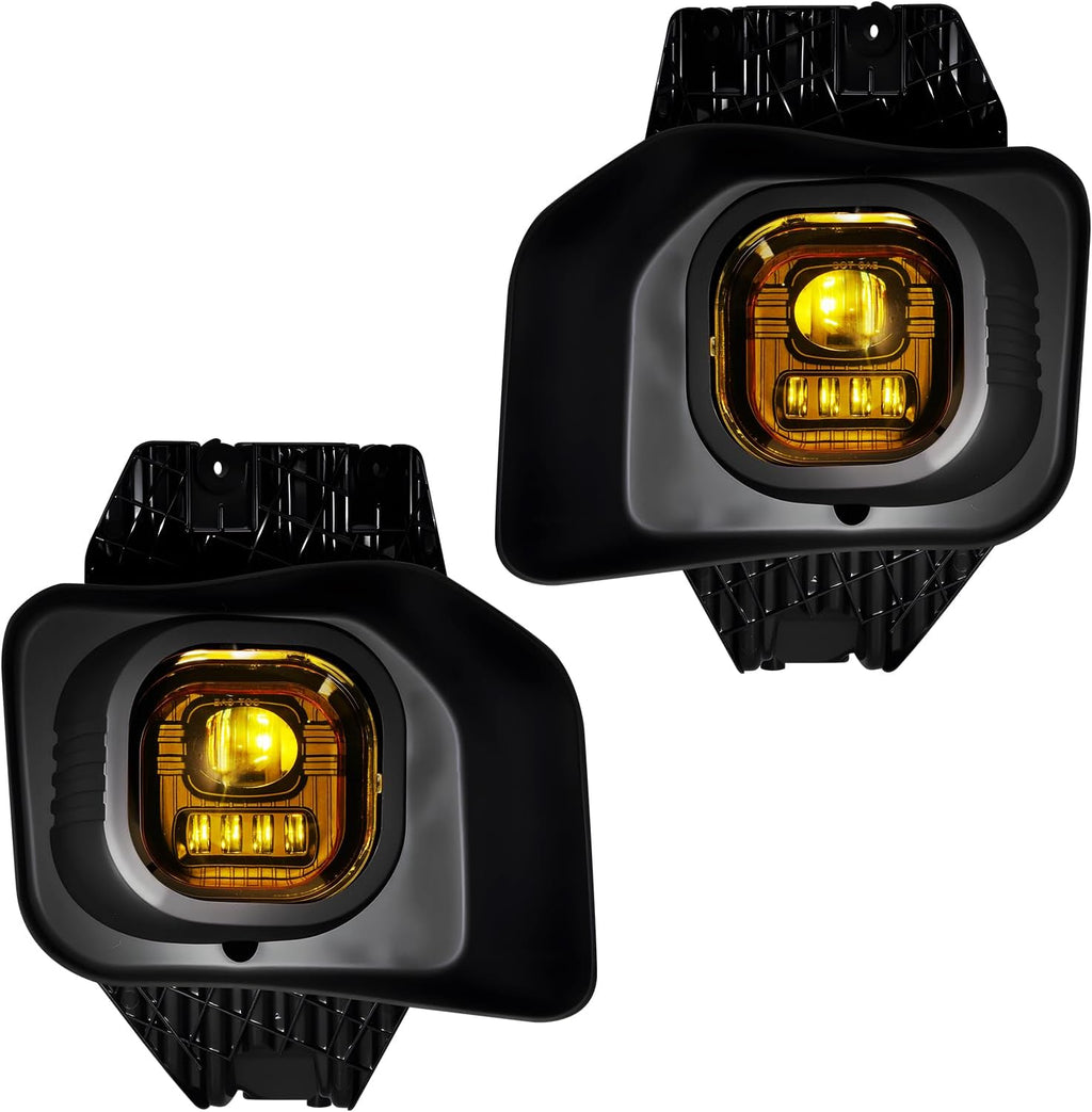 OKSIWA LED Fog Lights for 2011 2012 2013 2014 2015 2016 Ford F250 F350 F450 Super Duty Driving Lamps LED Assembly Set L&R Side