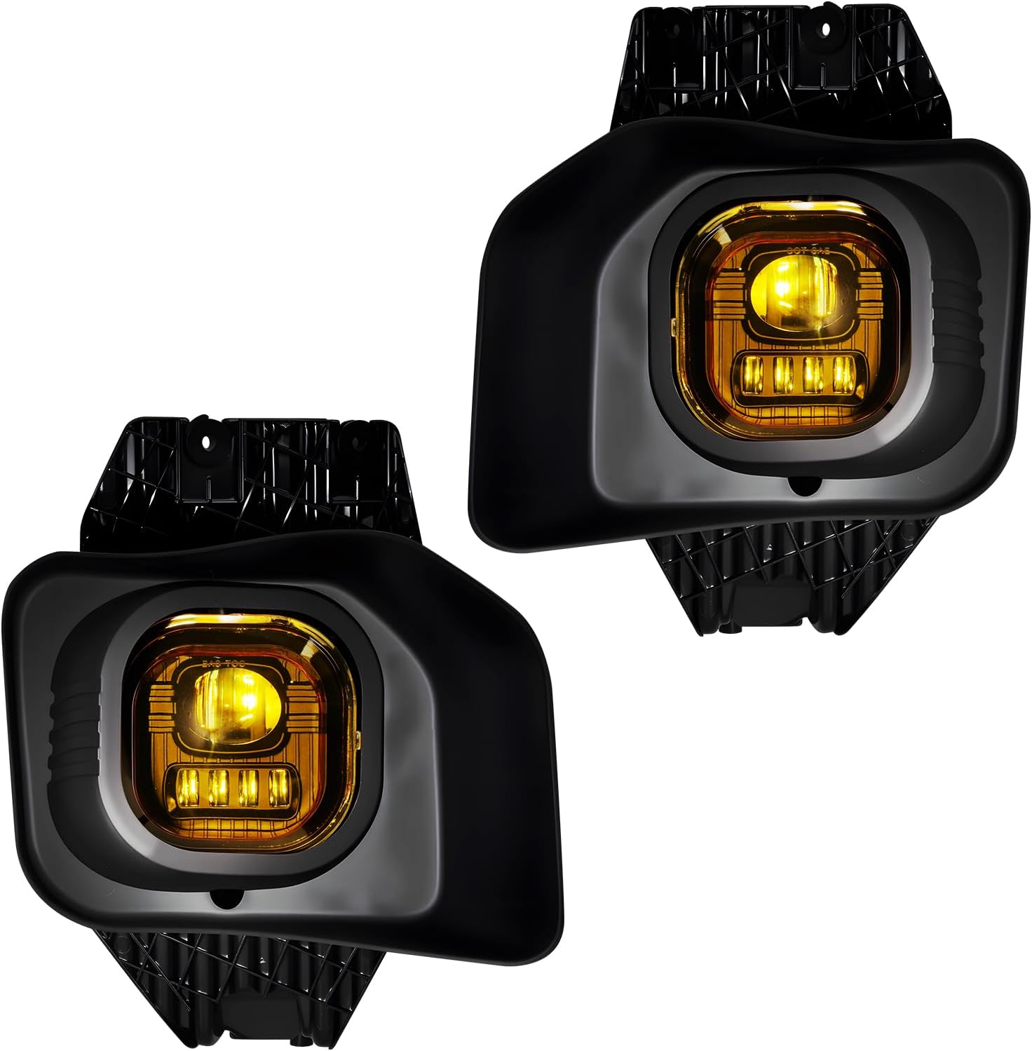 OKSIWA LED Fog Lights for 2011 2012 2013 2014 2015 2016 Ford F250 F350 F450 Super Duty Driving Lamps LED Assembly Set L&R Side