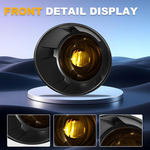 DOT Compliant Yellow LED Fog Lights for 2010-2013 Chevy Camaro Plug & Play