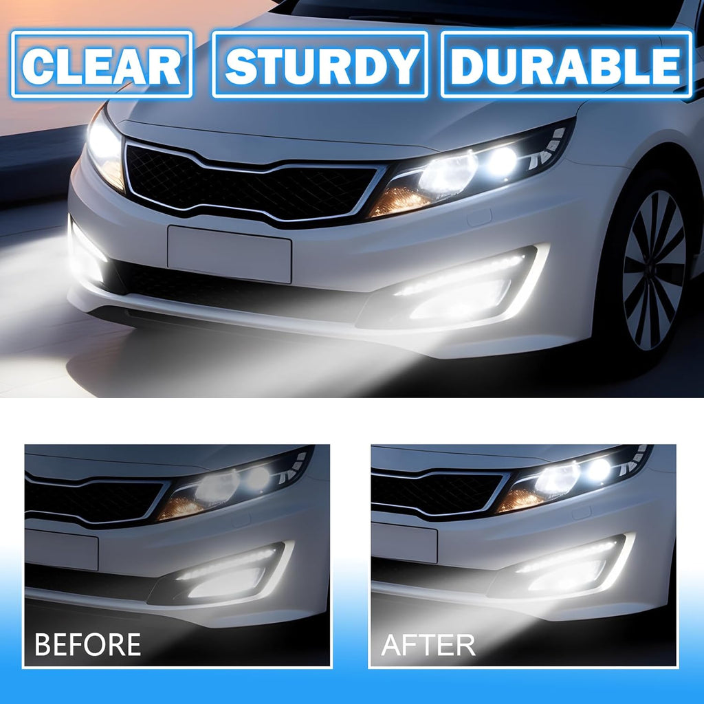 OKSIWA LED Fog Lights Compatible with Optime K5 2011 2012 2013,Fog Lamps Assemblies