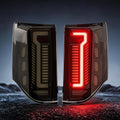 OKSIWA Sequential LED Tail Lights Kit for 2011-2020 Dodge Grand Caravan, LED Rear Lights Assembly with Start-Up Animation, Dynamic Turn Signals, Brake Light,Reverse Light -Smoked