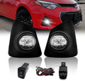 OKSIWA LED Fog Lights Compatible With 2014-2016 Toyota Corolla S/SE with Wiring Harness & Switch, Front Bumper Lamp