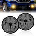 OKSIWA Fog Lights Compatible With 2007-2013 Ford Expedition / 2008-2011 Ford Ranger Front Bumper Driving Fog Lamp Kits Halogen Lights Smoked Lens