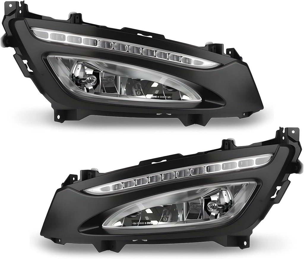 OKSIWA LED Fog Lights Compatible with Optime K5 2011 2012 2013,Fog Lamps Assemblies