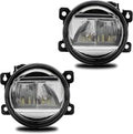 OKSIWA LED Fog Lights Assemblies Compatible With 2013-2021 Civic, 2015-2020 Fit, 2019-2020 HR-V, 2013-2015 Accord Front Bumper Fog Lights