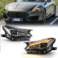 LED Headlights with DRL for 2017-2022 Maserati Quattroporte Waterproof Plug & Play  1 Pair