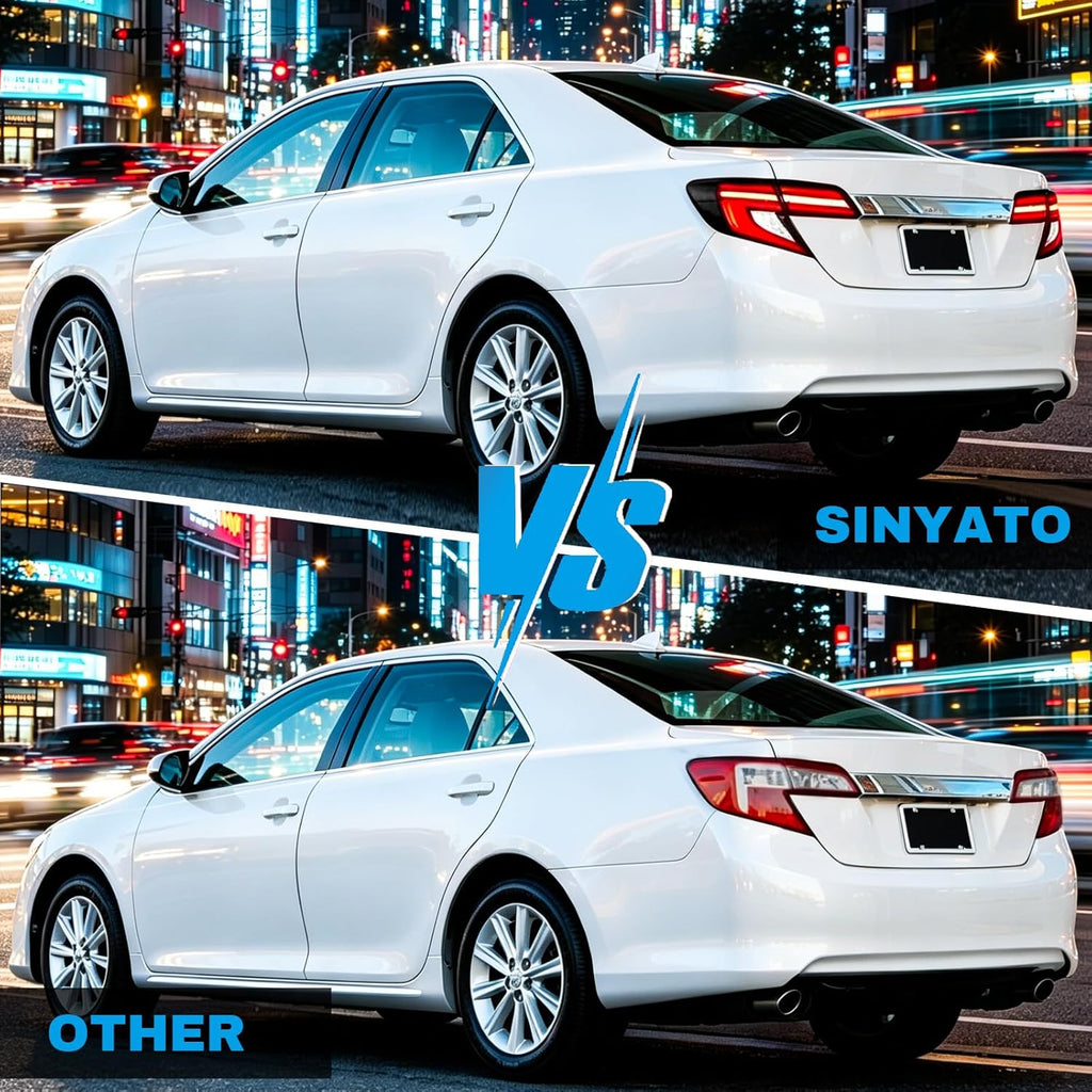 Animated Sequential LED Tail Lights for 2012-2014 Toyota Camry XV50 OEM Style Plug & Play 1 Pair