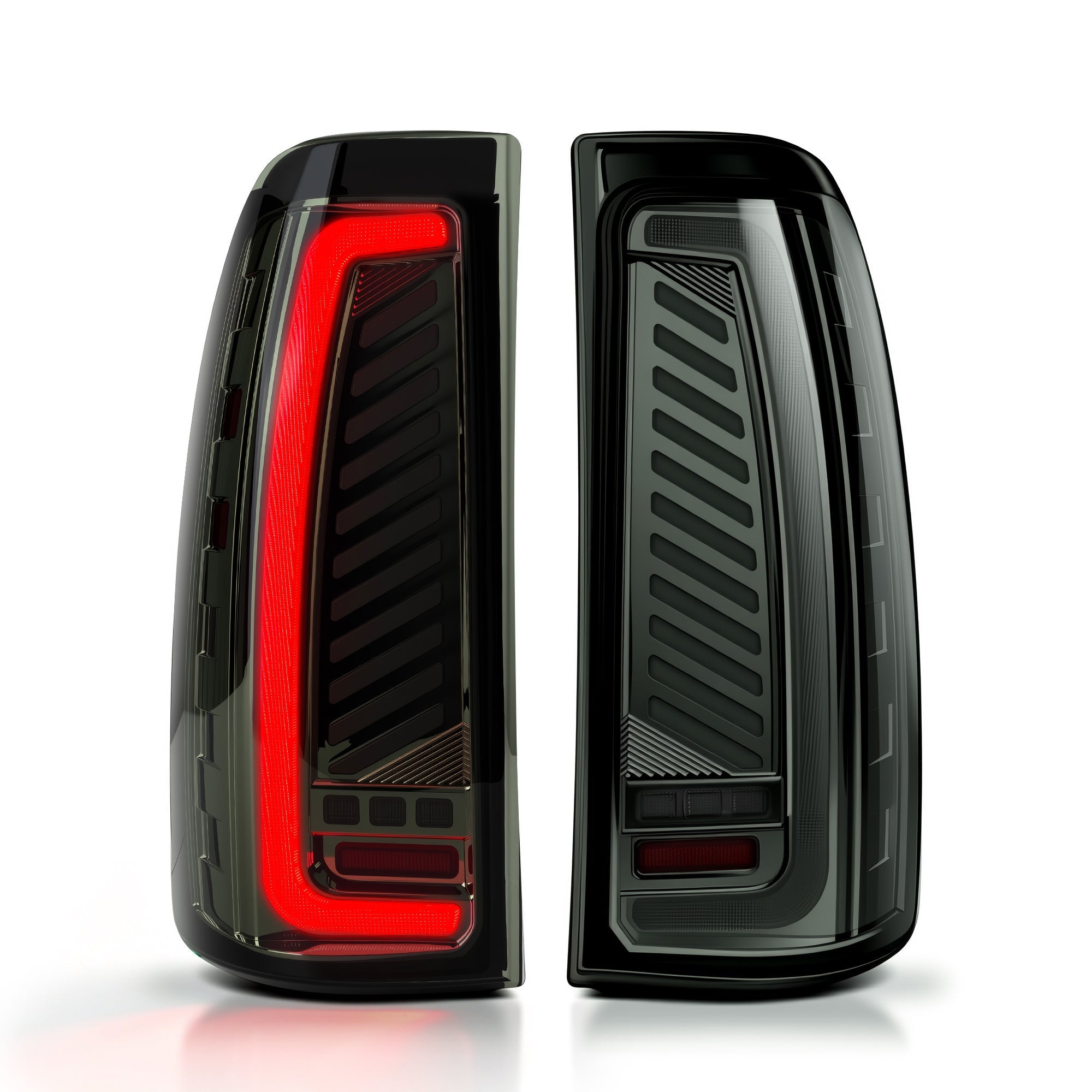 Animated Sequential Smoked LED Tail Lights for 2003-2006 Chevy Silverado Plug & Play